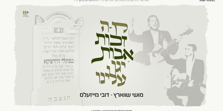 YT Thumbnail • Zechus Avos • Moishy Schwartz & Dovi Meisles @MusicOnTime